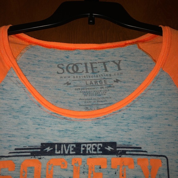 Buckle Society Crawl Tee size L - Picture 5 of 10